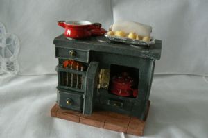 Dressed Arga with opening door and drawer