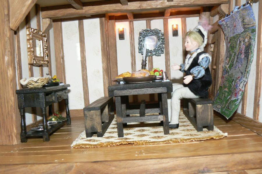 More Photos of Tudor Dolls House & Furniture