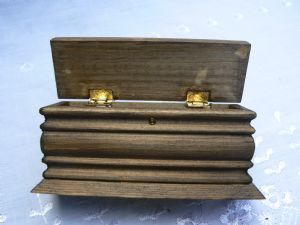 Handmade Miniature Tudor Chest