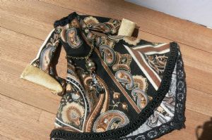 Handmade Tudor Dress - Black