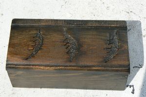 Handmade Miniature Tudor Chest