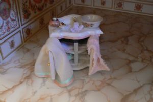 Dressed Bathroom/ Bedroom Wash Basin Cupboard
