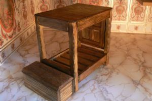 Handmade Small Tudor Bed